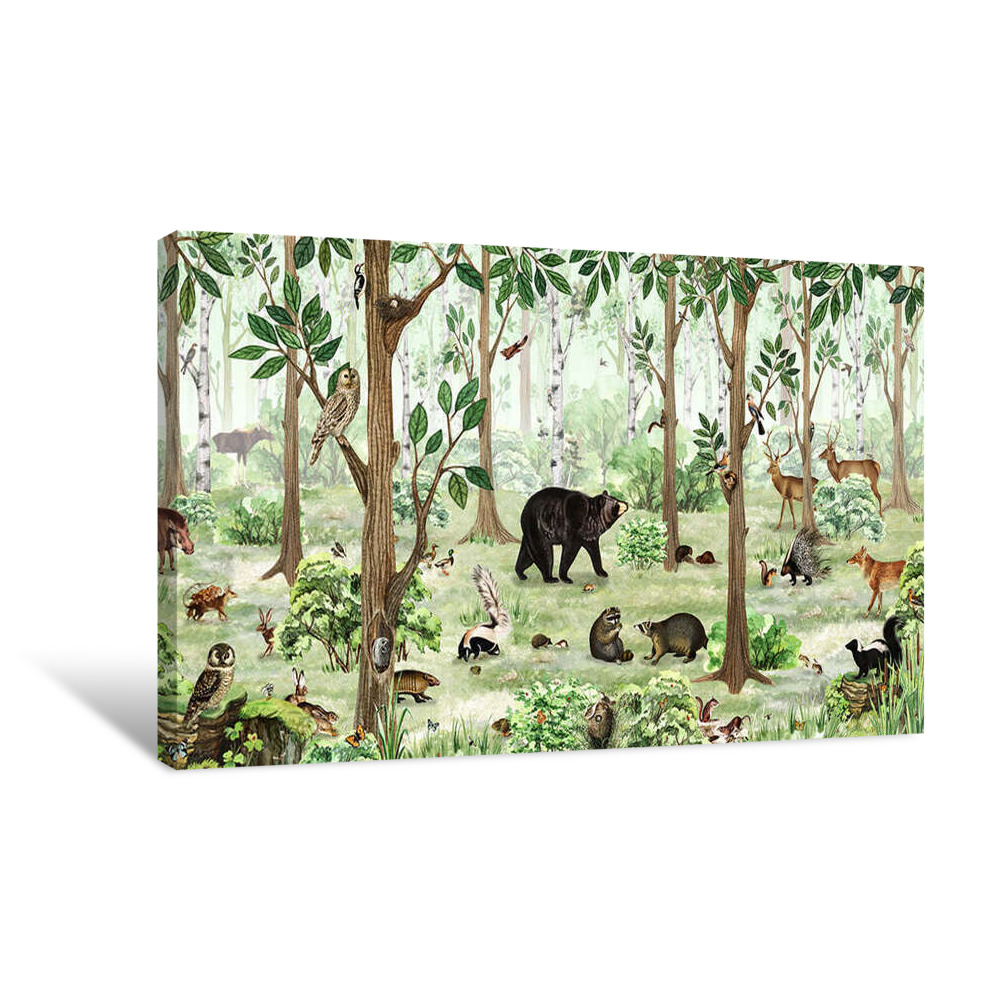 Forest Lookbook Canvas Wrap
