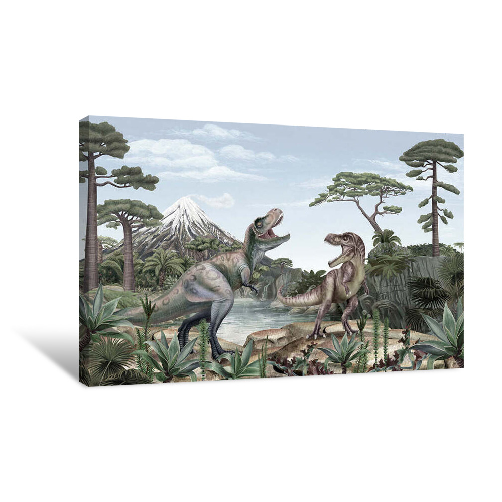 Terrific T-Rex Canvas Wrap