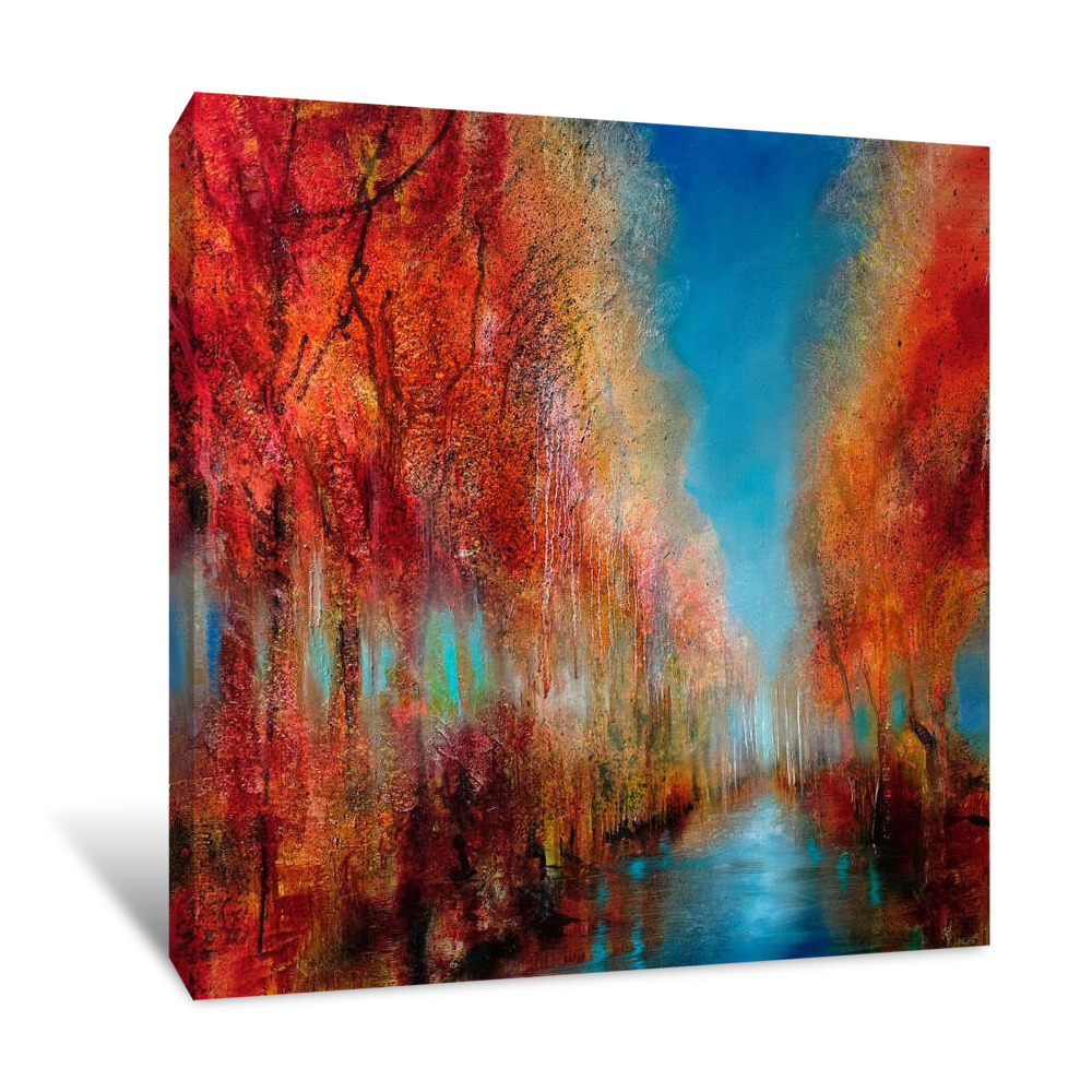 Indian Summer Canvas Wrap