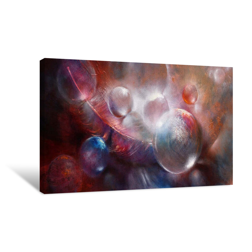 Light as a Feather Canvas Wrap