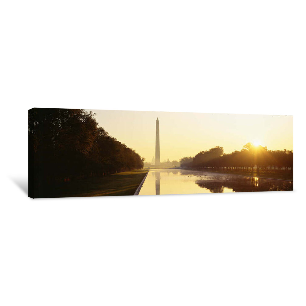 Washington Monument, Washington DC, District Of Columbia, USA Canvas Wrap