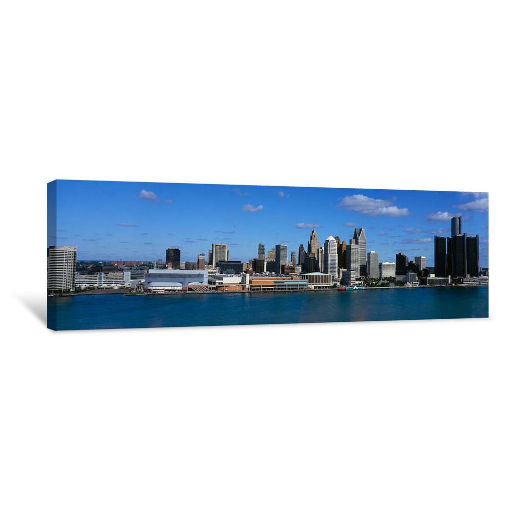 USA, Michigan, Detroit Canvas Wrap
