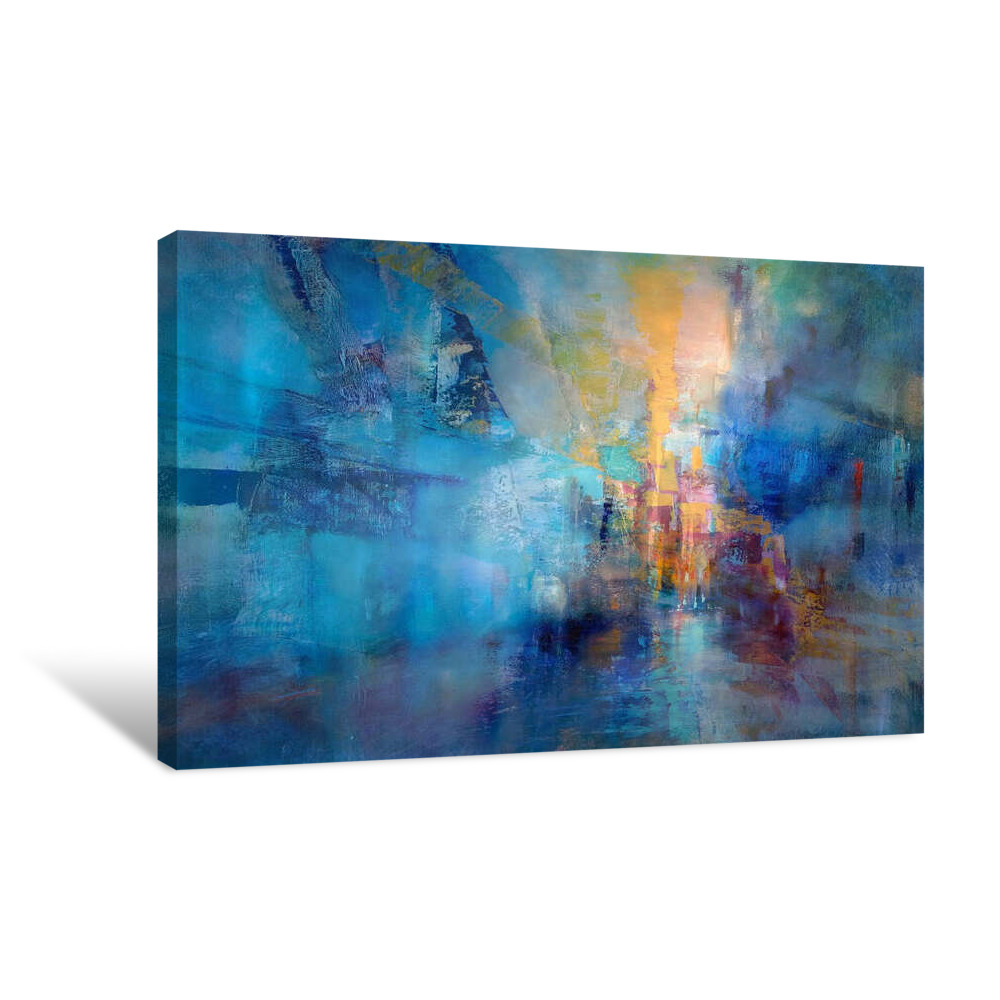 Licht in der Ferne Canvas Wrap