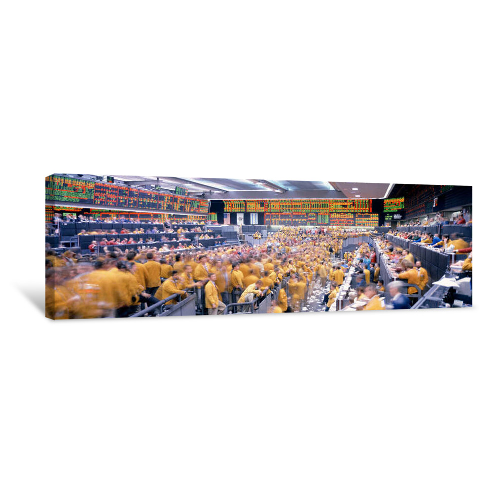 Mercantile Exchange, Trading, Chicago, Illinois, USA Canvas Wrap