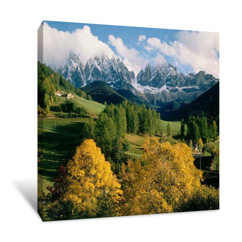 The Dolomites South Tirol Italy Canvas Wrap