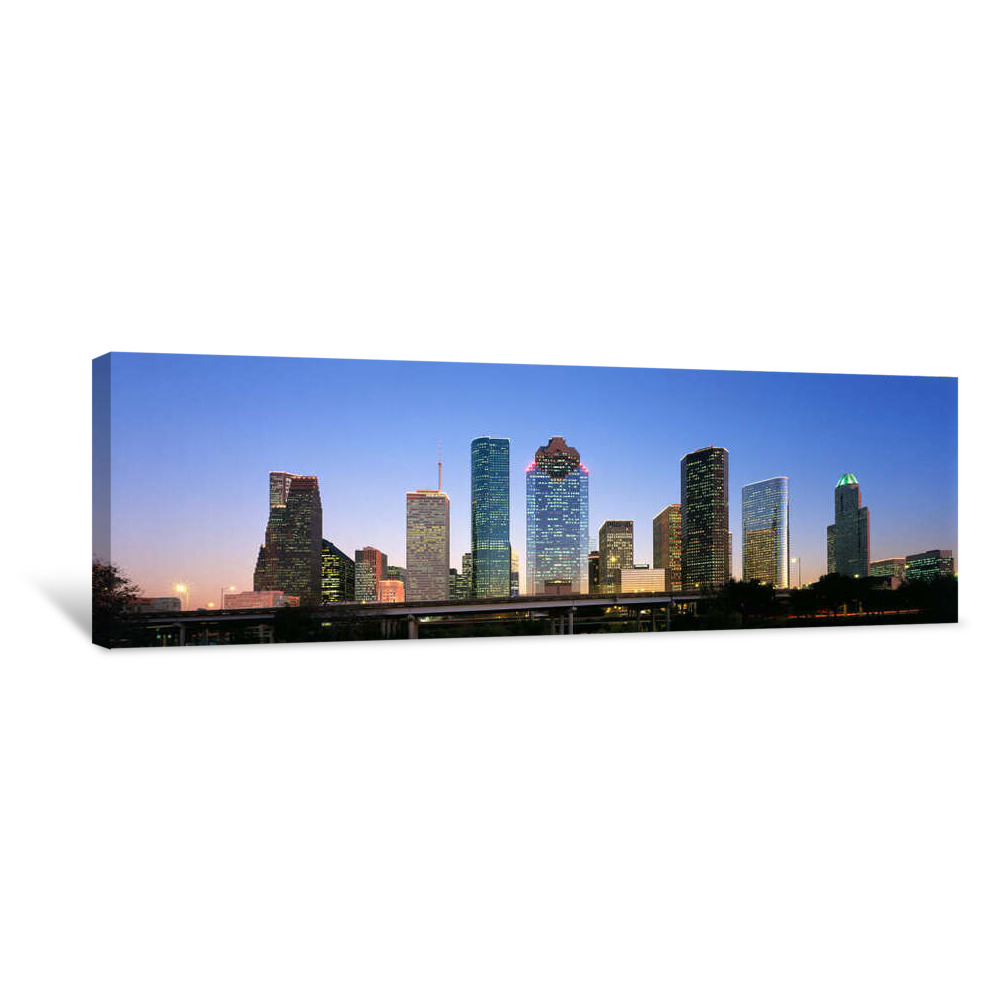 USA, Texas, Houston Canvas Wrap