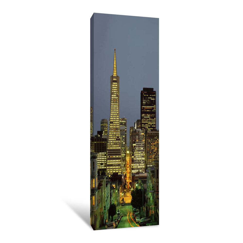 San Francisco CA Canvas Wrap