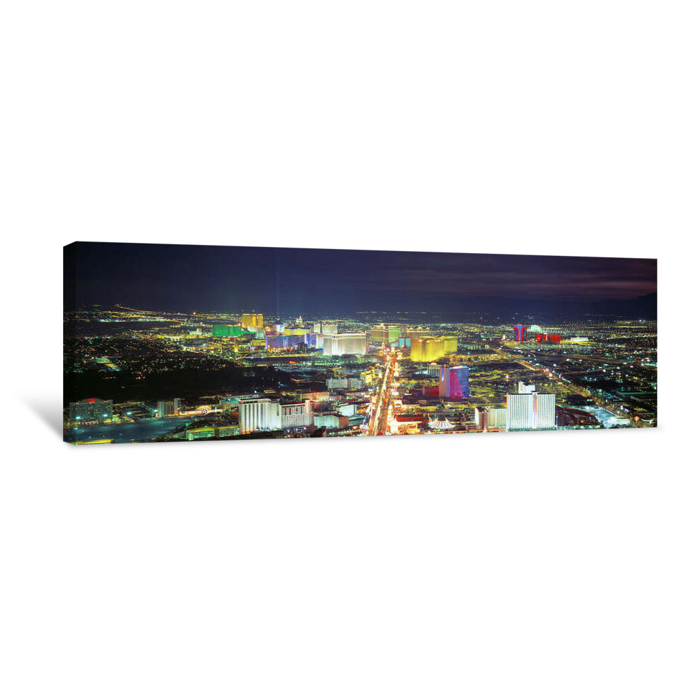 Skyline, Las Vegas, Nevada, USA Canvas Wrap