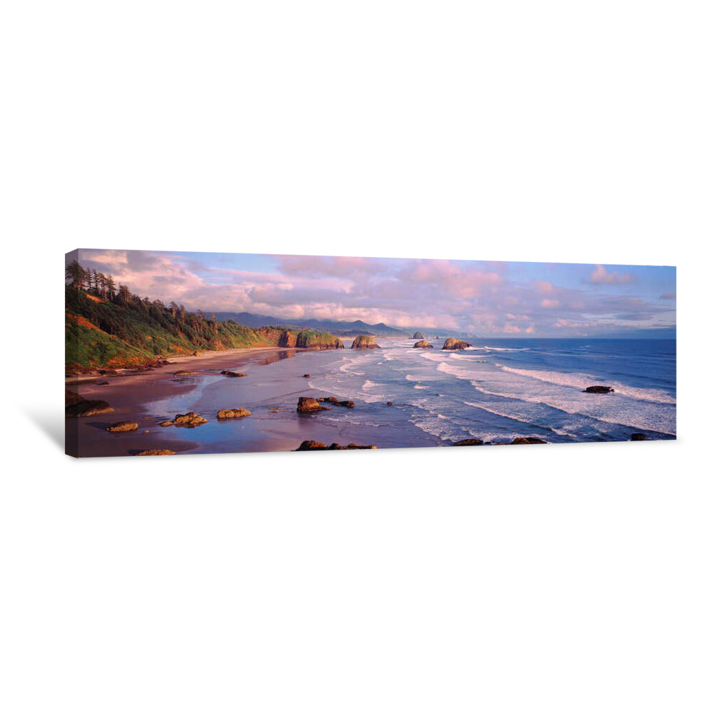 Seascape Cannon Beach OR USA Canvas Wrap
