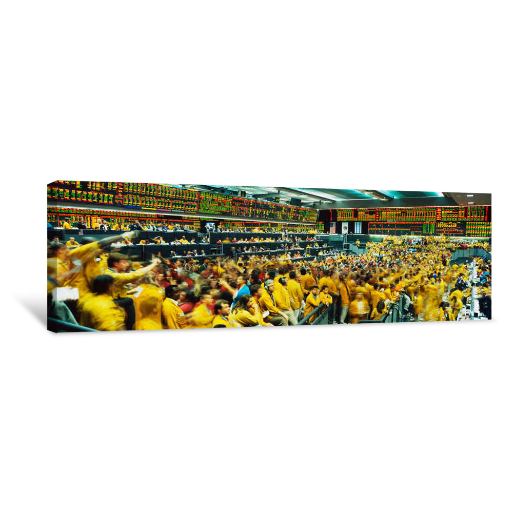 Futures And Options Traders Chicago Mercantile Exchange Chicago IL Canvas Wrap