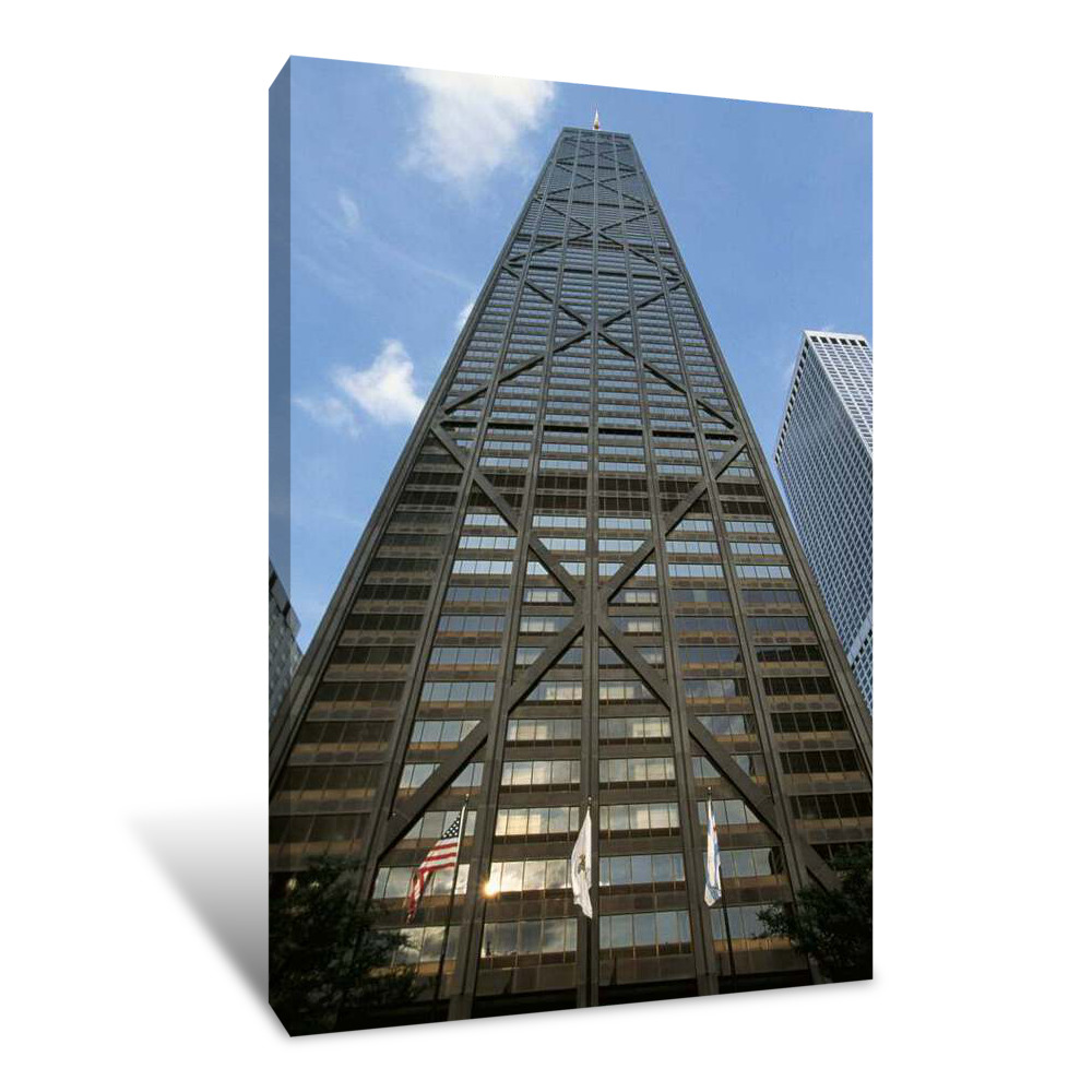 John Hancock Building Chicago IL Canvas Wrap