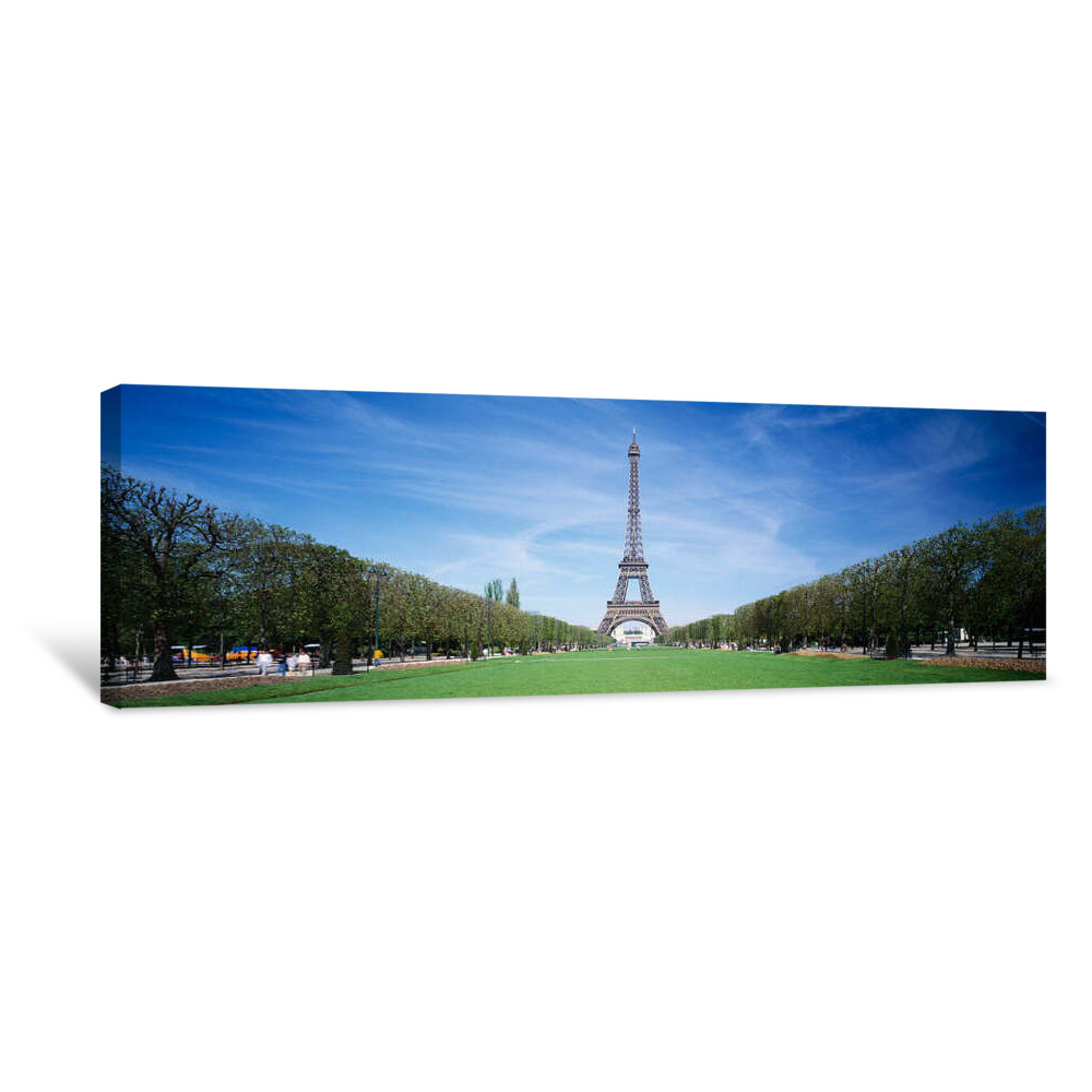 The Eiffel Tower Paris France Canvas Wrap