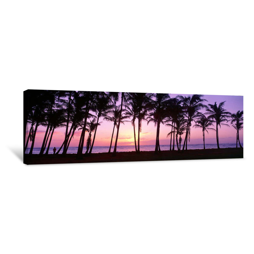 Sunset HI Canvas Wrap
