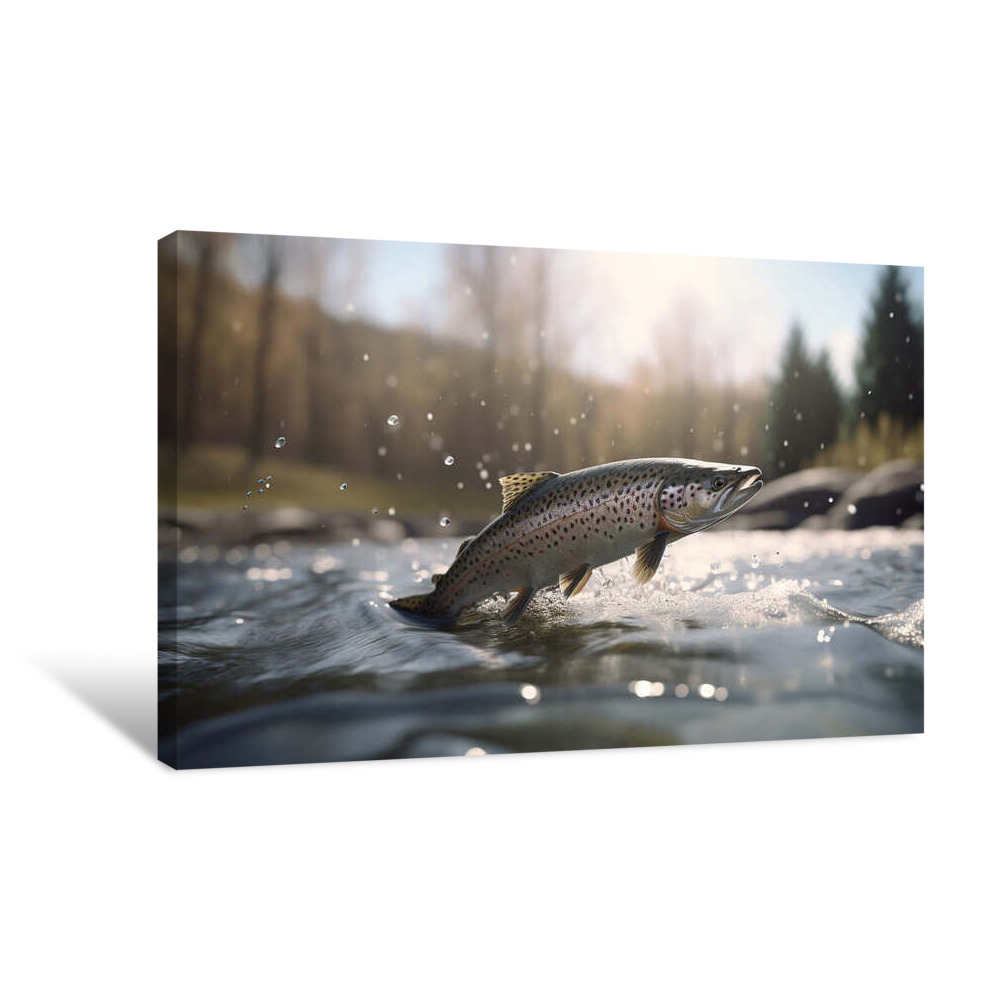 Speckled Trout Canvas Wrap