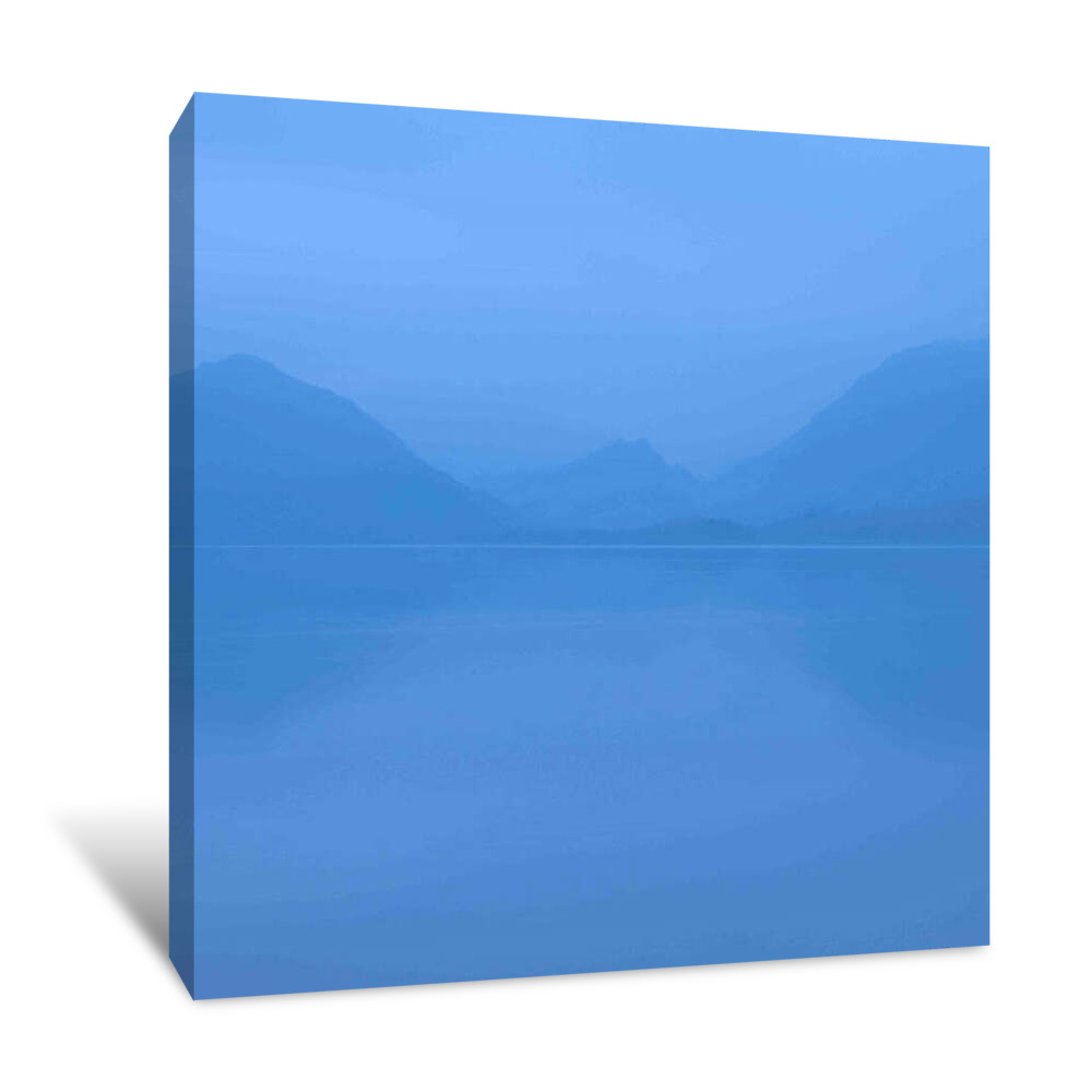 True Blue Canvas Wrap