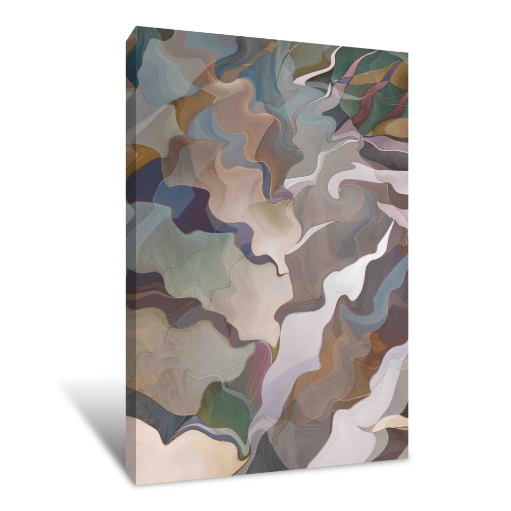 Odyssey in Sienna Canvas Wrap