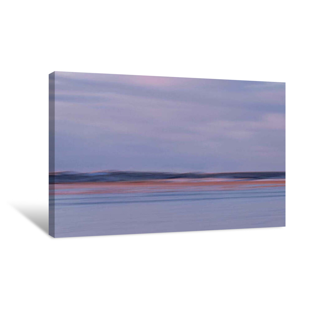 White Silence Canvas Wrap