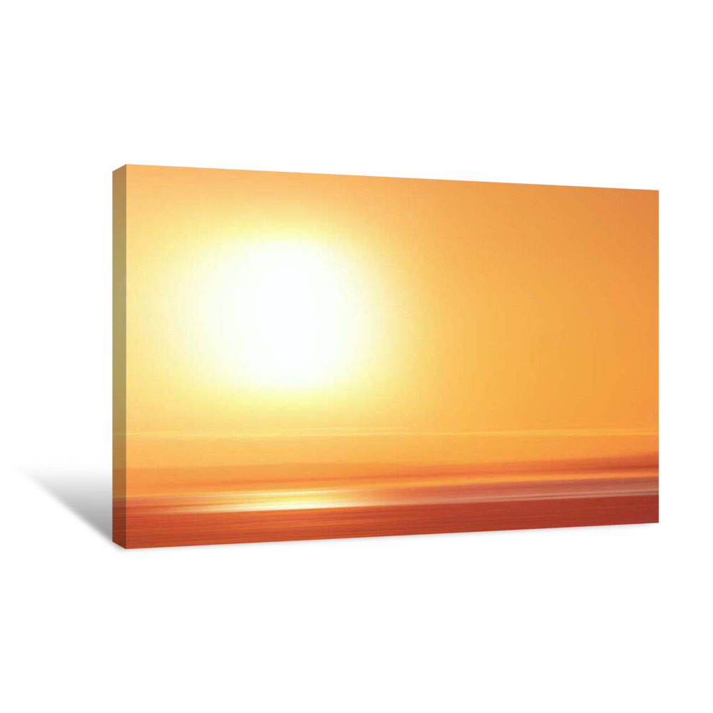 Nordic Sunset 3 Canvas Wrap