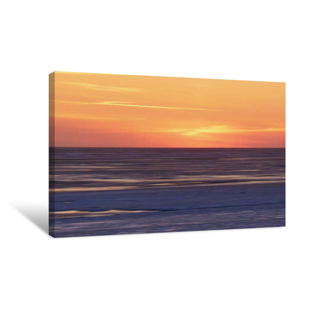 Nordic Sunset 5 Canvas Wrap