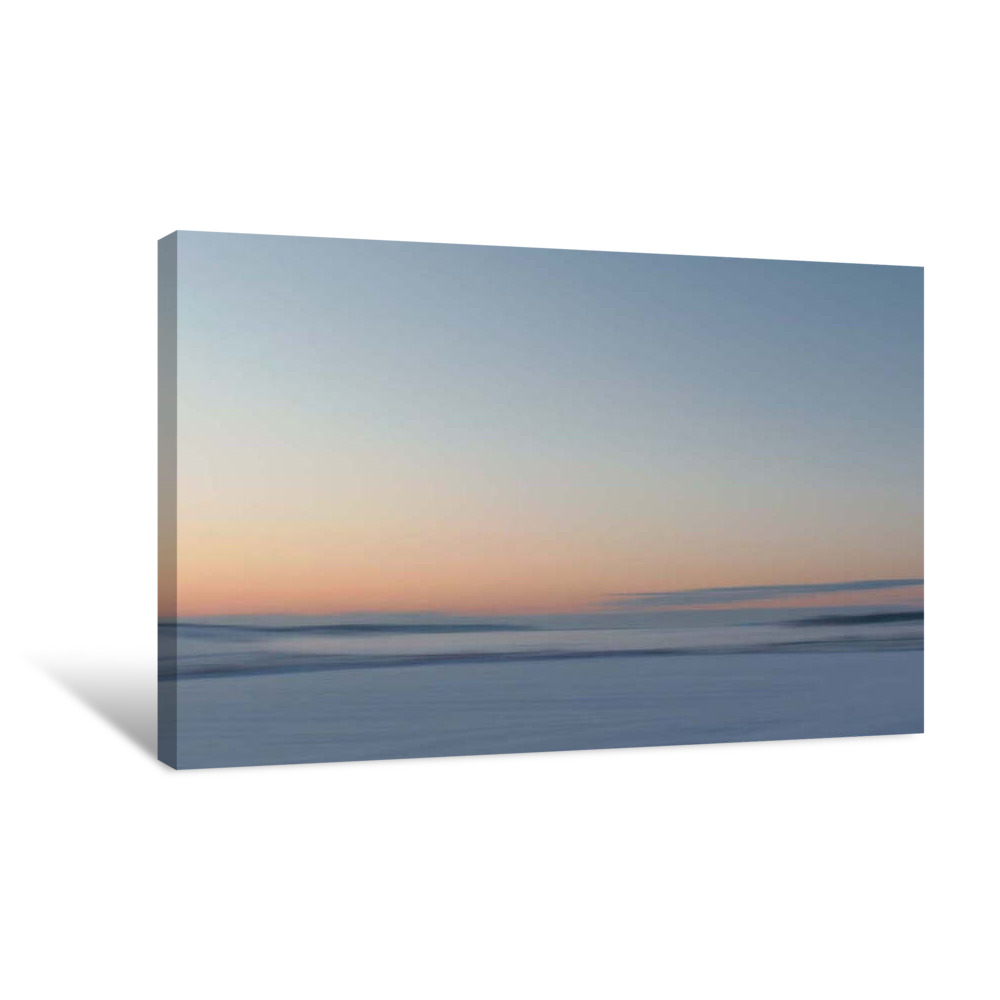Winter Sunset 2 Canvas Wrap