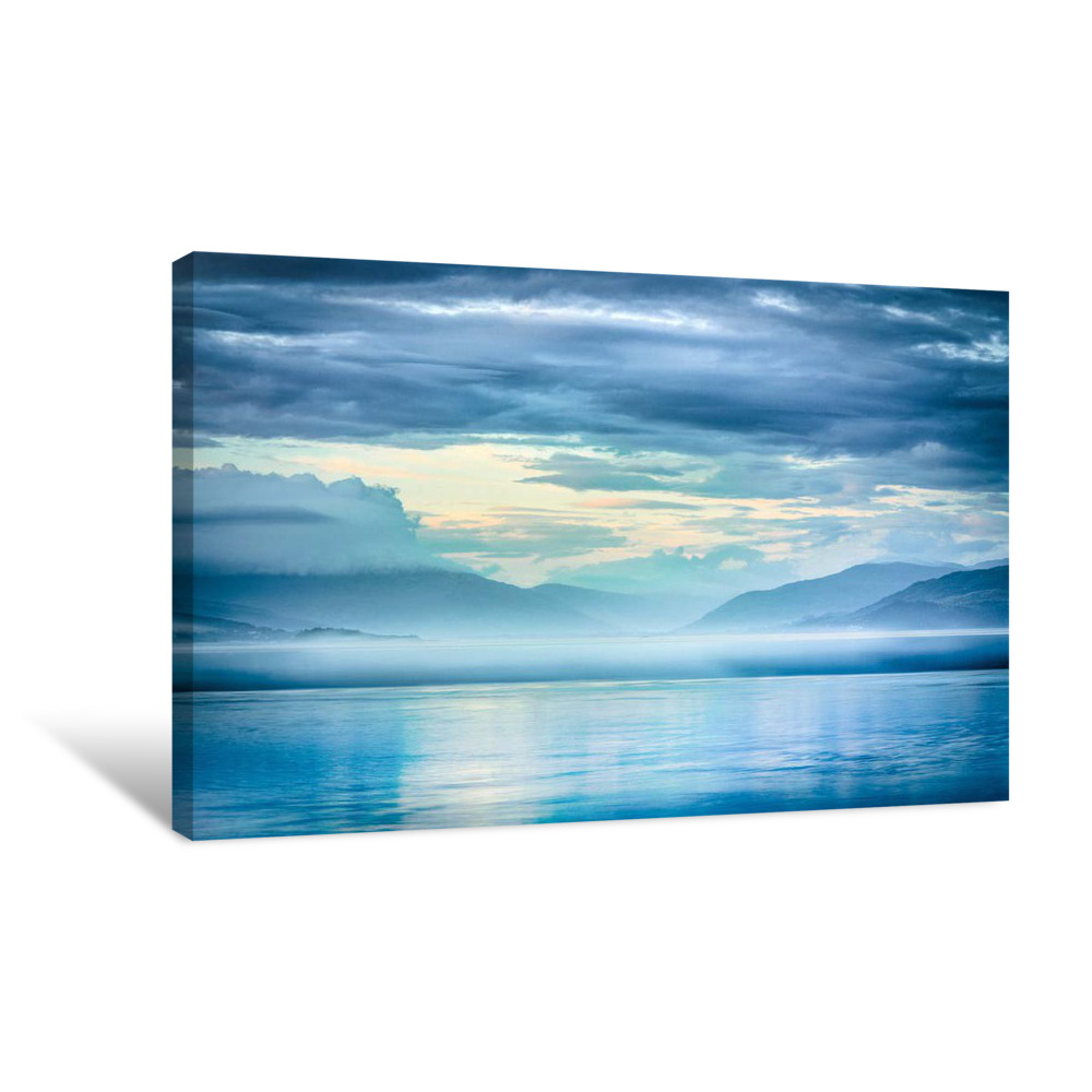 Mist on Lochcarron Canvas Wrap