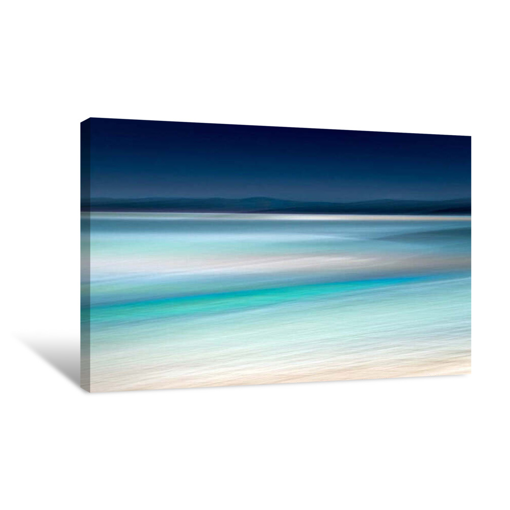 Tidal Blues Canvas Wrap