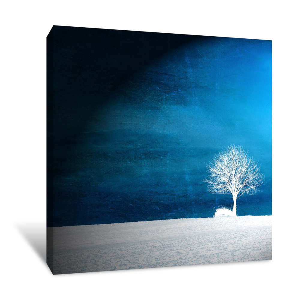 Sensation in Blue Canvas Wrap