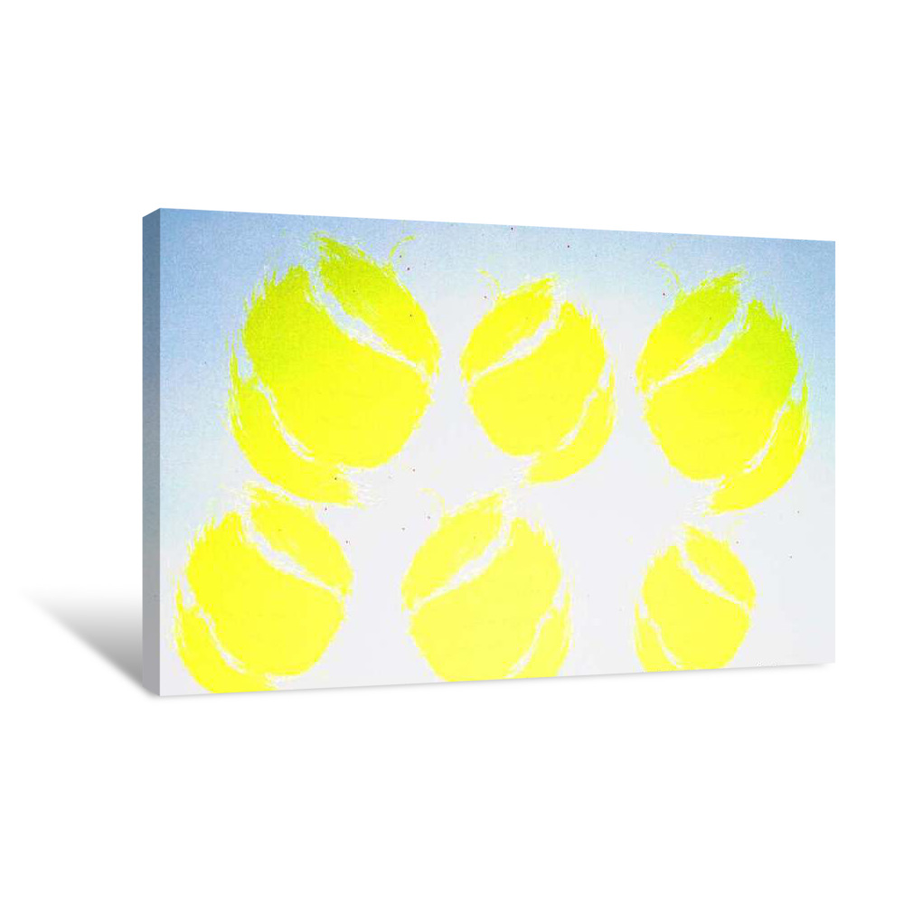 Tennis Motion Canvas Art