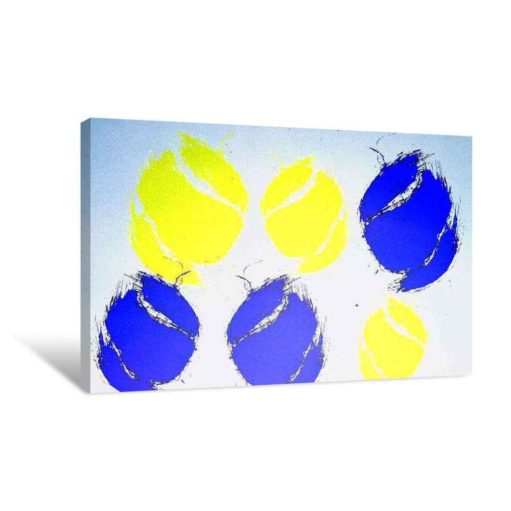 Tennis Motion Canvas Art