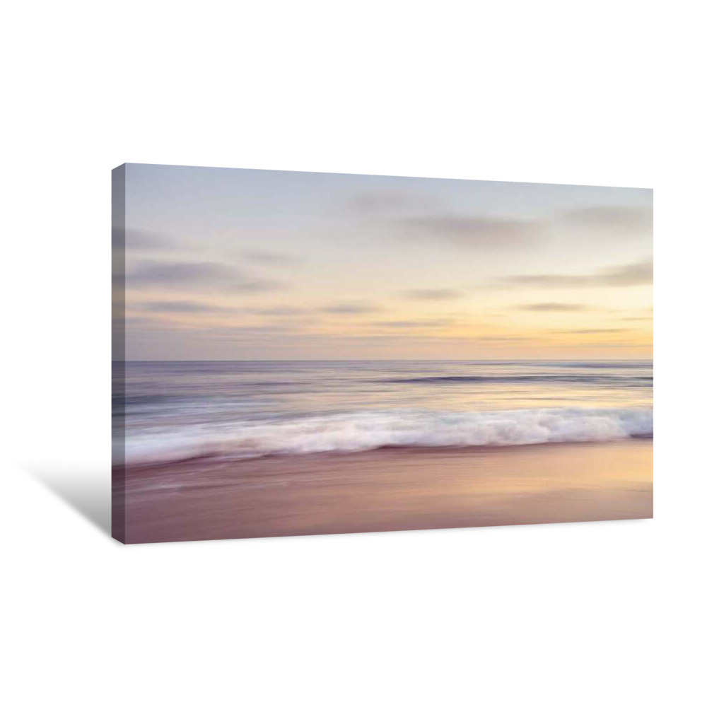 Hazy Ocean Morning Canvas Wrap