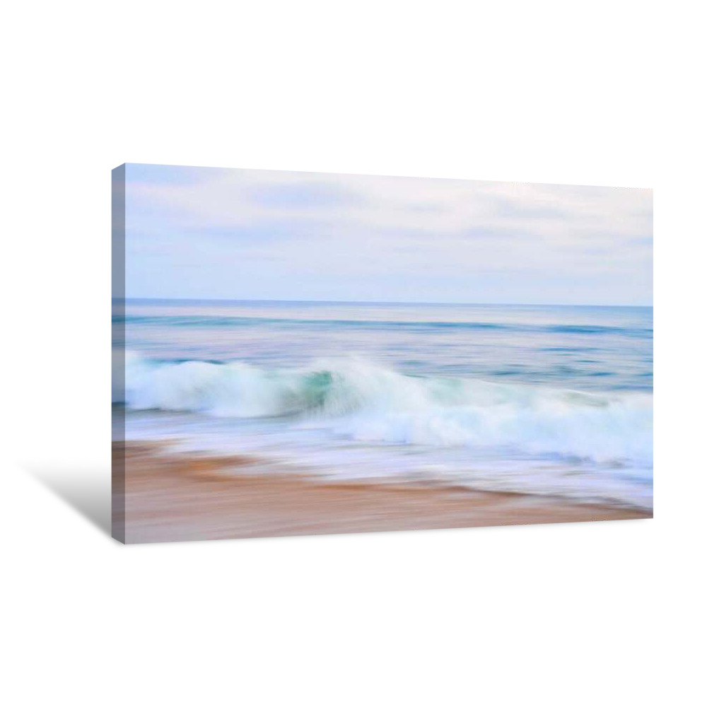 Morning Ocean Waves Canvas Wrap