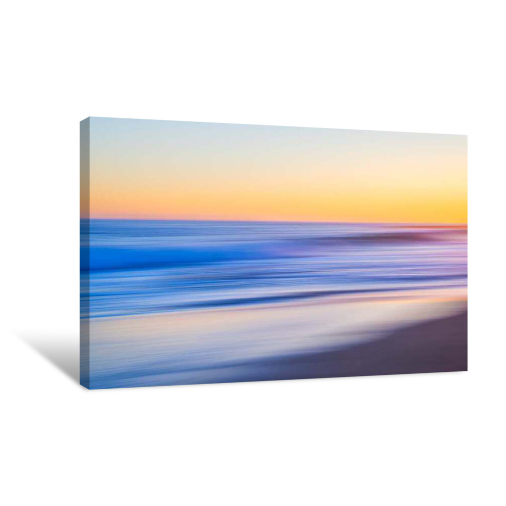 Hazy Ocean Canvas Wrap