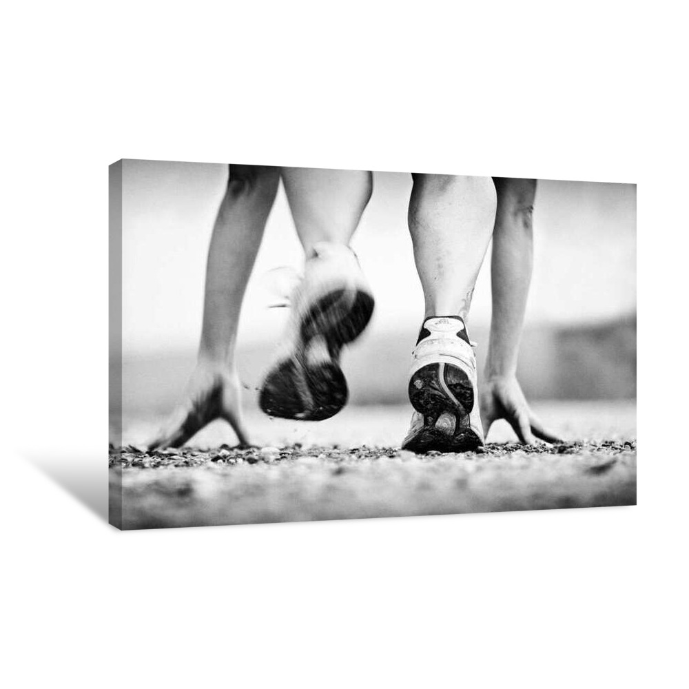 The Race Canvas Art