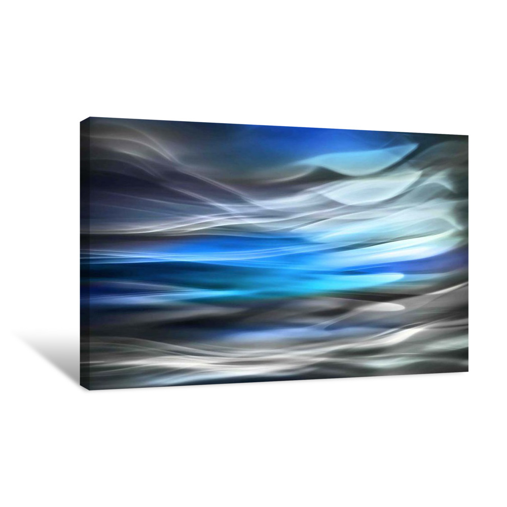 Wild Blue Canvas Wrap