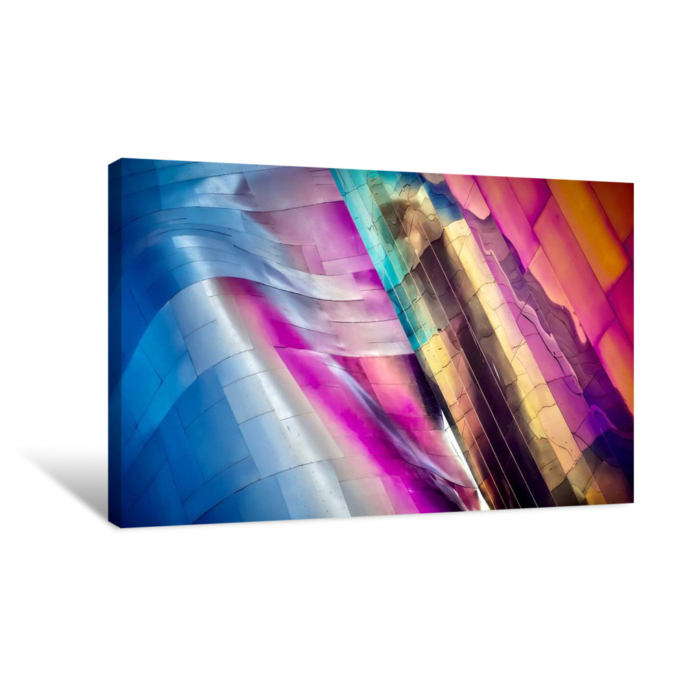 Musical Rainbow Canvas Wrap