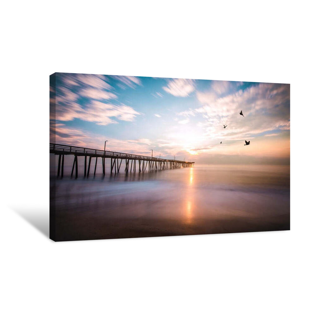 VA Beach Sunrise Canvas Wrap