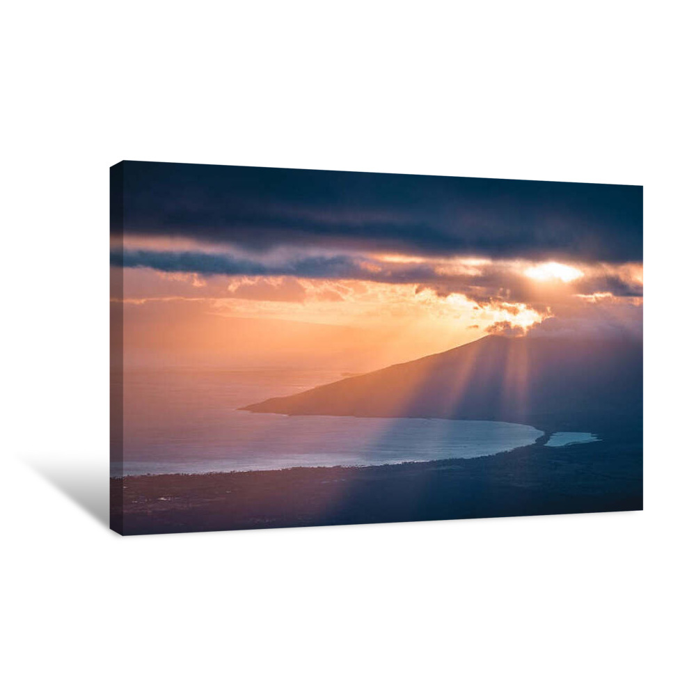 Maui Sunset Canvas Wrap